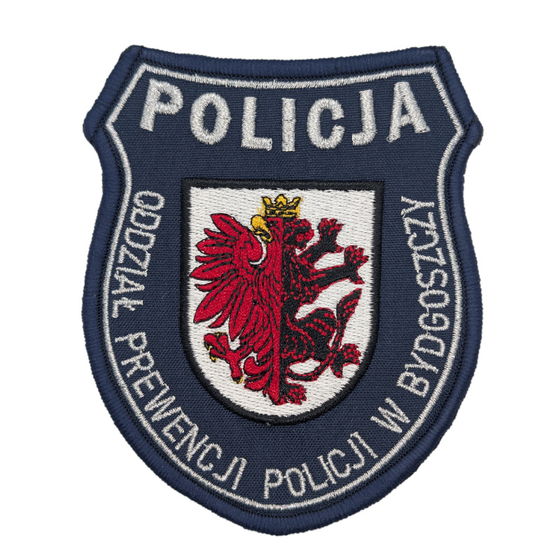 Emblemat OPP Bydgoszcz Haftowany na Rzep | Policja997