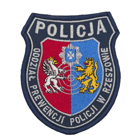 Emblemat OPP Rzeszów Haftowany na Rzep | Policja997