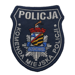 Emblemat KMP Sosnowiec Haftowany na Rzep | Policja997