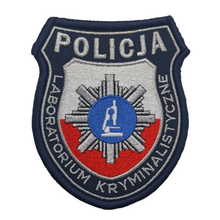 Naszywka POLICJA laboratorium kryminalistyczne | Policja997